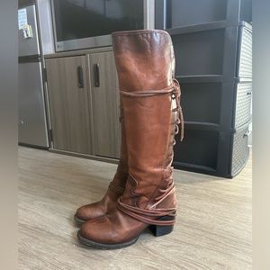 Freebird genuine leather boots, worn twice since brand new